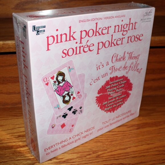 3/$77❤️PINK POKER NIGHT fun party adult bachelorette chicks holiday girls game - Picture 8 of 9